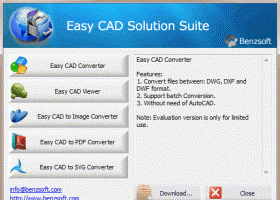 Easy CAD Solution Suite screenshot