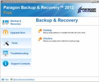 Paragon Backup & Recovery Free Edition 64bit screenshot