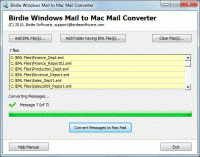 Import EML to Mac Mail screenshot
