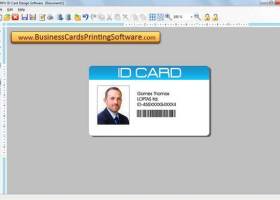 Business Card Sample screenshot