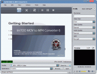 ImTOO MOV to MP4 Converter screenshot