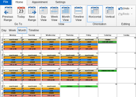 NOV Schedule for .NET screenshot