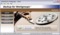 Backup for Workgroups screenshot