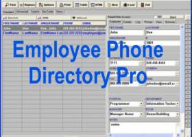 Employee Phone Directory Pro screenshot