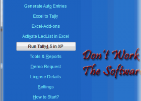 EazyAUTO4 Excel to Tally Data Converter screenshot