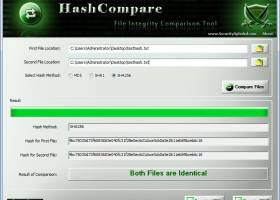 Hash Compare screenshot
