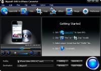 Bigasoft DVD to iPhone Converter screenshot