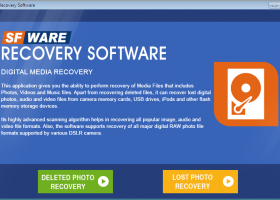 SFWare Digital Media Recovery screenshot