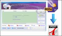 Aflipsoft Free DjVu to PDF screenshot
