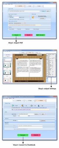 PDF to FlashBook Standard screenshot