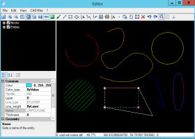 CAD .NET: DWG DXF CGM PLT library for C# screenshot