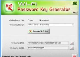 WiFi Password Key Generator screenshot