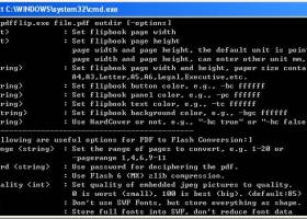 PDF to Flash Flip Book Converter screenshot