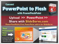 Convert PowerPoint to Flash and Share It screenshot