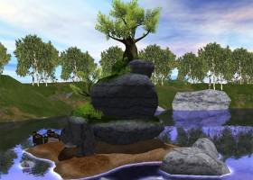 Magic Tree 3D Screensaver screenshot