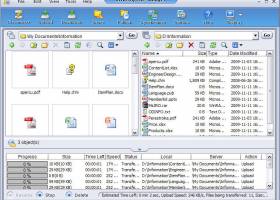DriveHQ FileManager (with Cloud File Server and FTP Hosting service) screenshot