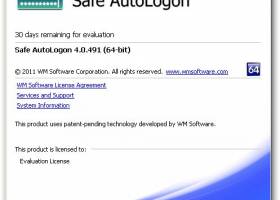 Safe AutoLogon screenshot