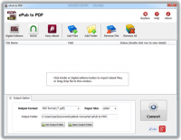 ePub to PDF screenshot