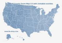 US County Zoom Map screenshot