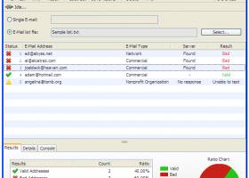 eMail Verifier screenshot