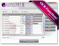 Convert PDF To Text Desktop Software screenshot