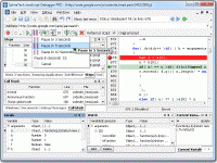 SplineTech JavaScript Debugger screenshot