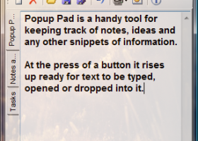 Popup Pad screenshot