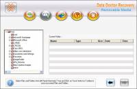 Removable Media Data Recovery Software screenshot