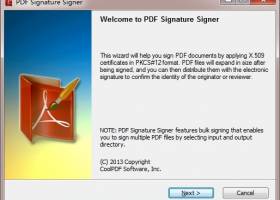 PDF Signature Signer screenshot