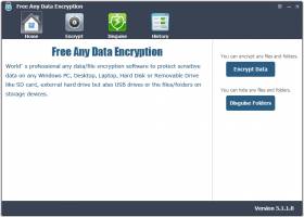 Free Any Data Encryption screenshot