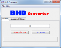 BHD Converter Portable screenshot