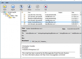 Enstella MSG to PDF Converter screenshot