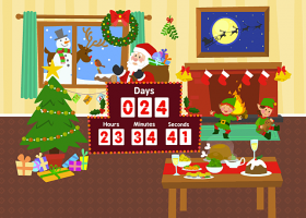 Christmas Countdown Screensaver screenshot