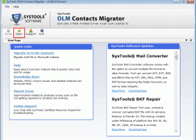 SysTools OLM Contacts Migrator screenshot