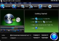 Bigasoft DVD to AVI Converter screenshot