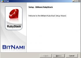 BitNami RubyStack screenshot