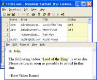 Free Email Marketing: Broadcast By Email screenshot