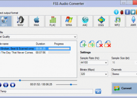 FSS Audio Converter screenshot