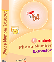 Outlook Phone Number Extractor screenshot