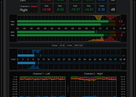 Blue Cat's Digital Peak Meter Pro screenshot