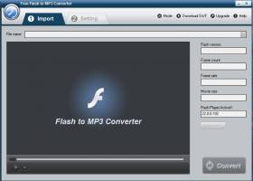 Free Flash to MP3 Converter screenshot