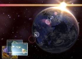 Earth 3D Space Travel Screensaver screenshot