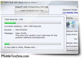 PC SMS Software screenshot