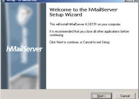 hMailServer screenshot