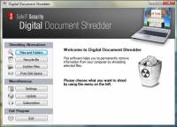 Digital Document Shredder screenshot