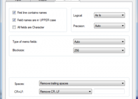 XLS (Excel) to DBF Converter screenshot