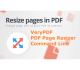 VeryUtils PDF Page Resizer Command Line