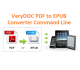 VeryUtils PDF to ePub Converter Command Line