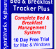Portable Bed & Breakfast Tracker