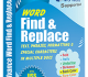 Advance Word Find and Replace